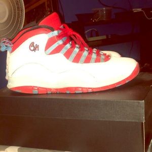 Air Jordan 10 Chicago Flag City Pack size 10
